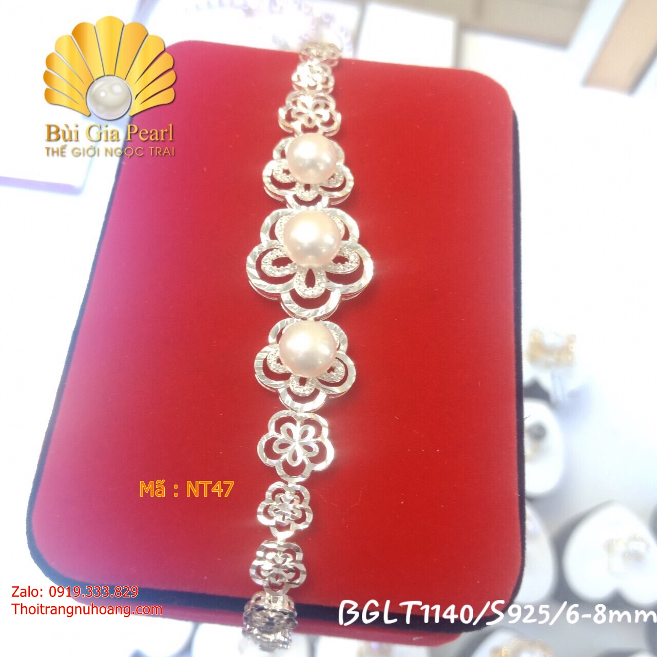 Lắc tay ngọc trai NT47